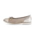 Sportliche Ballerina beige