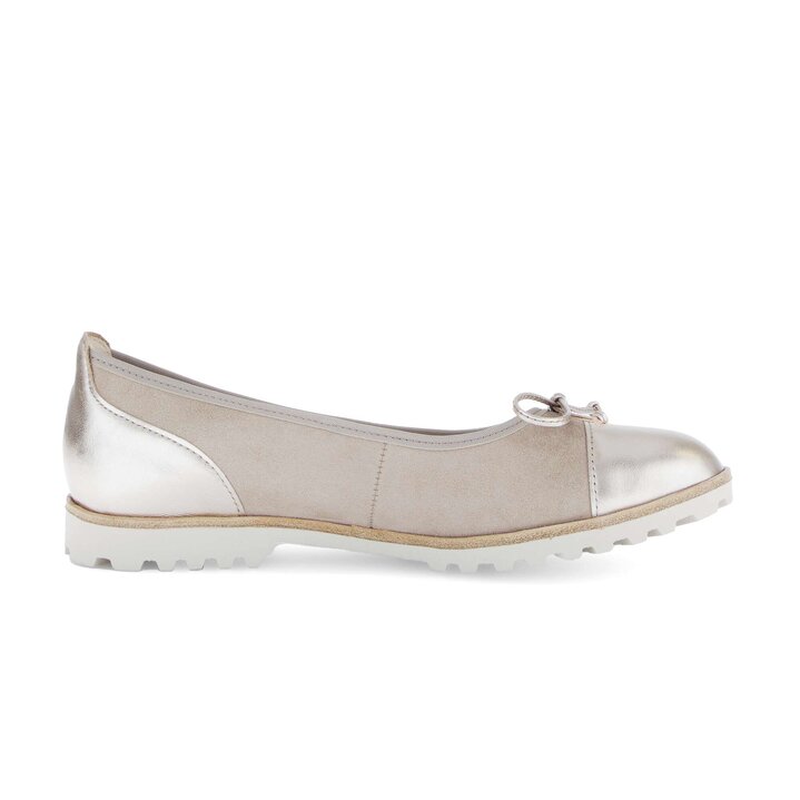 Sportliche Ballerina beige #1
