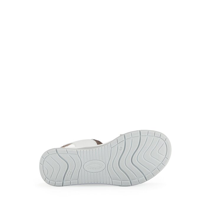 Platåsandaler vit #4