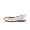 Sportliche Ballerina gold