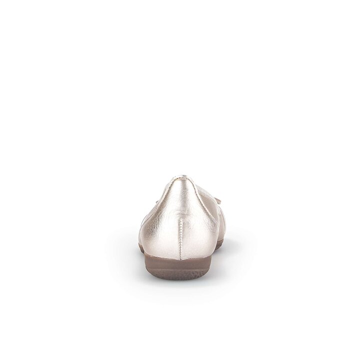 Sportliche Ballerina gold #3