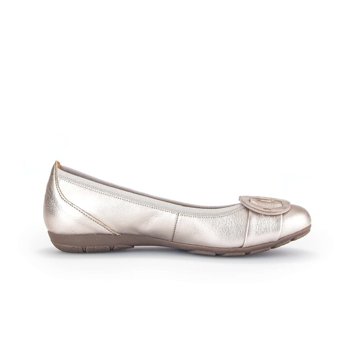 Sportliche Ballerina gold #1