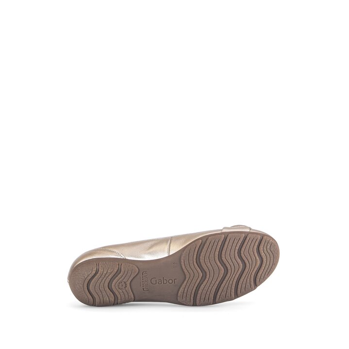 Sportliche Ballerina gold #4