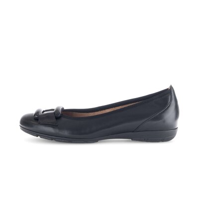 Sportiga ballerinor svart