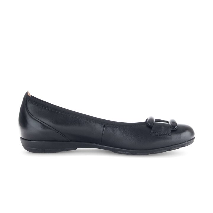 Sportieve ballerina zwart #1