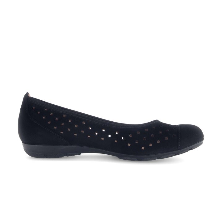 Sportliche Ballerina schwarz #1