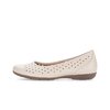 Ballerina sportiva crema