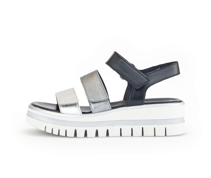 Sandale met plateauzool multicolour #0