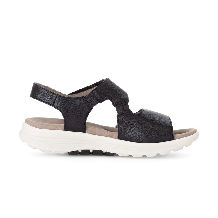 Trekkingsandale schwarz #1