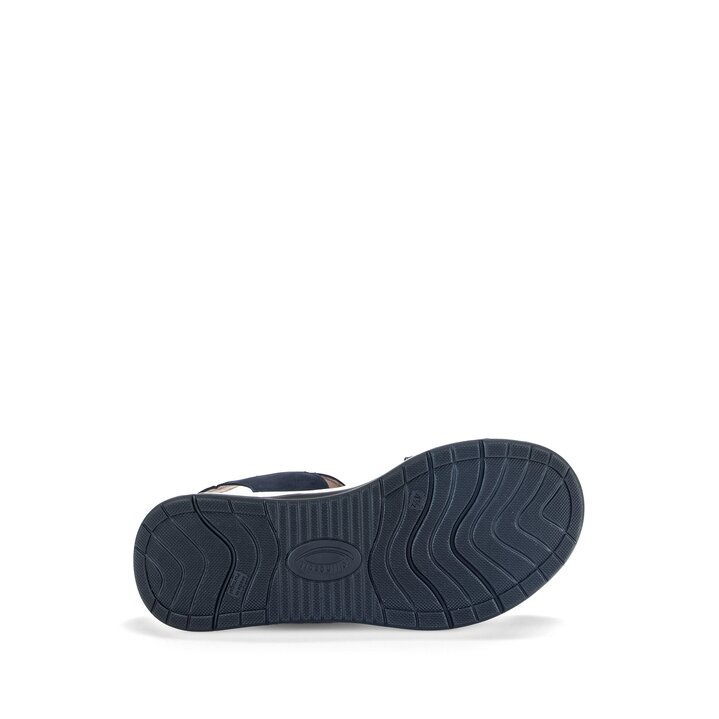 Platåsandaler blå #4