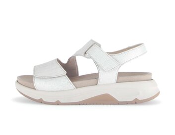 Vandringssandaler creme