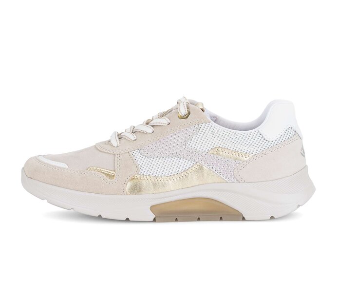 Lage sneaker beige #0