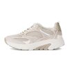 Lage sneaker beige
