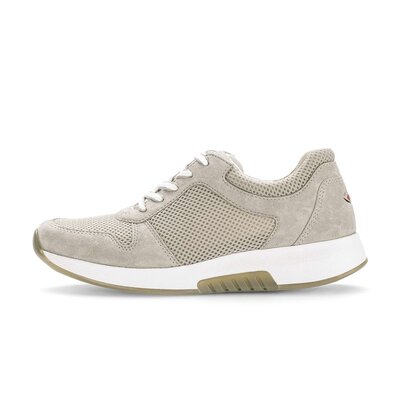 Lage sneaker beige