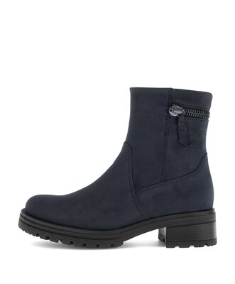 Sportliche Stiefelette blau