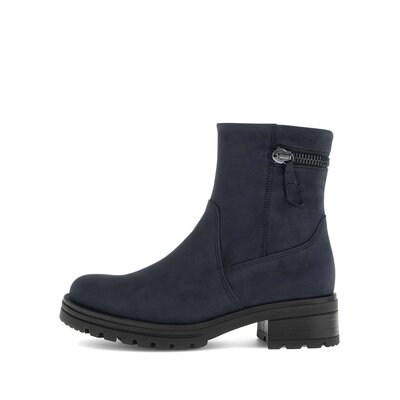 Sportliche Stiefelette blau
