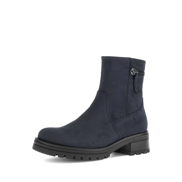 Sportliche Stiefelette blau #2