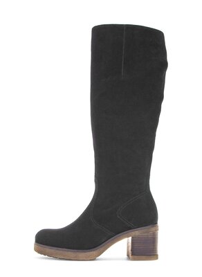 Stivali con plateau nero