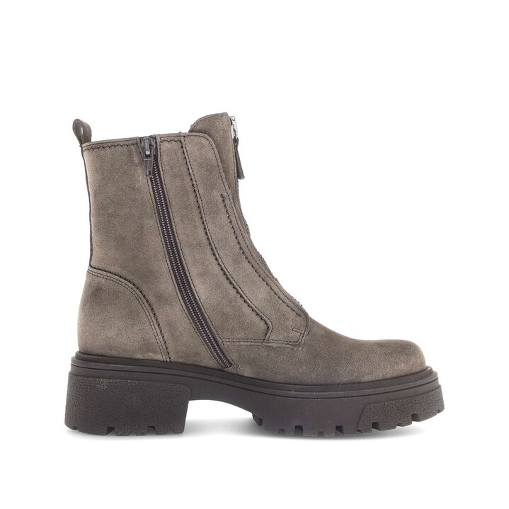 Sportliche Stiefelette braun #1