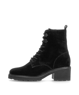 Schnürstiefelette schwarz
