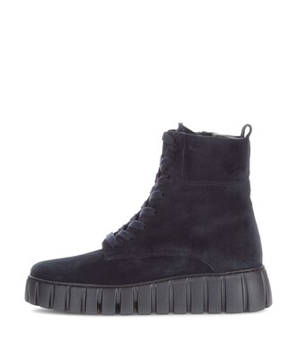 Plateau Stiefelette blau