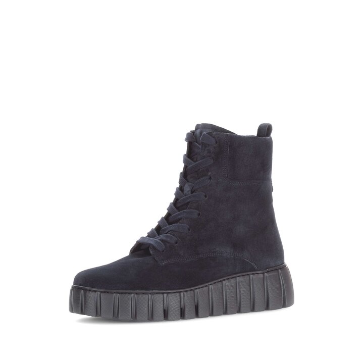 Platåstövletter blå #2