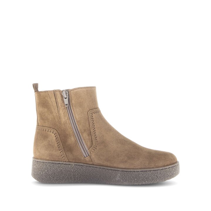 Sportliche Stiefelette braun #1