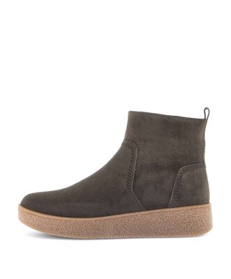 Sportliche Stiefelette grün