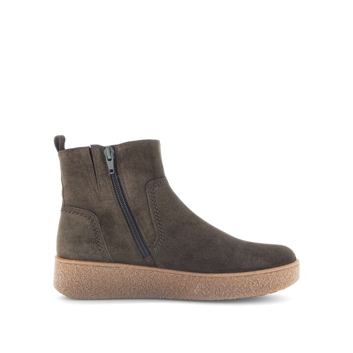 Sportliche Stiefelette grün #1