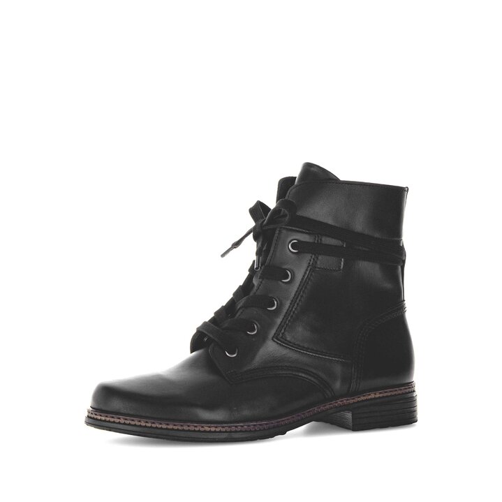 Bottine à lacets noir #2