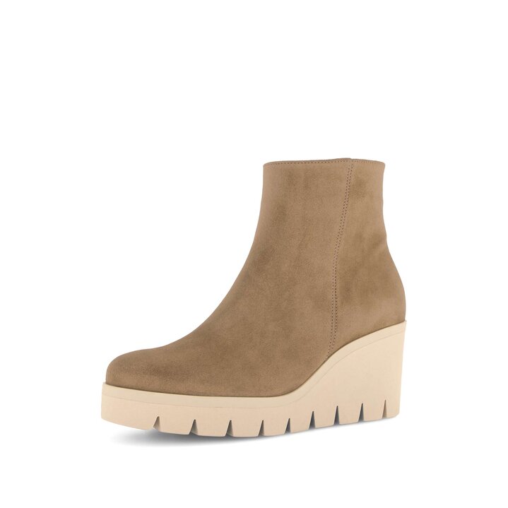 Bottine plateau marron #2