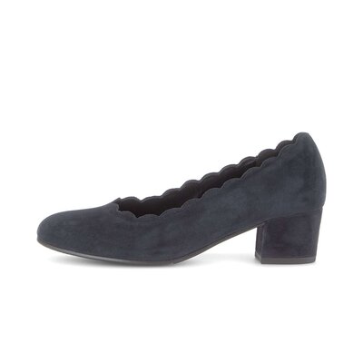 Eleganter Pump blau