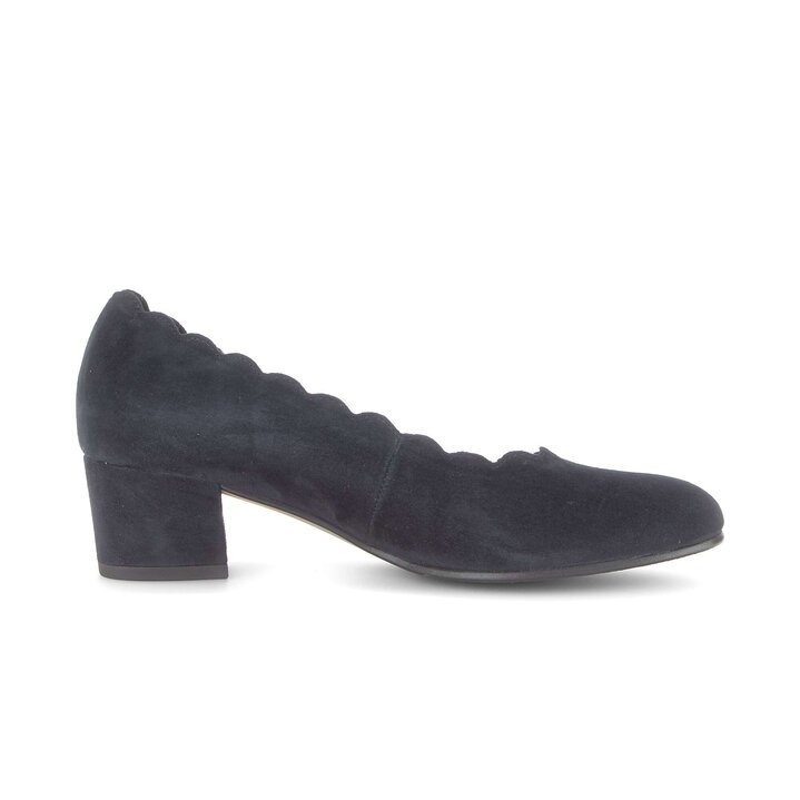 Eleganter Pump blau #1