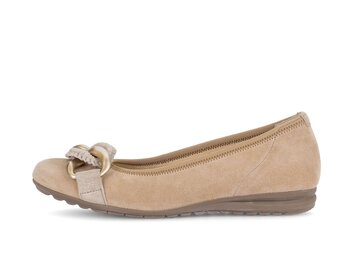 Sportliche Ballerina braun