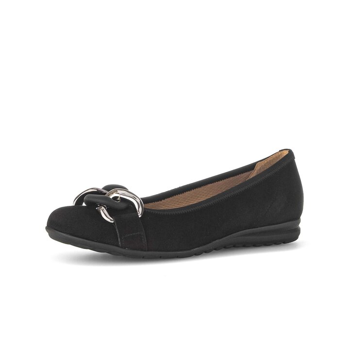 Sportliche Ballerina schwarz #2