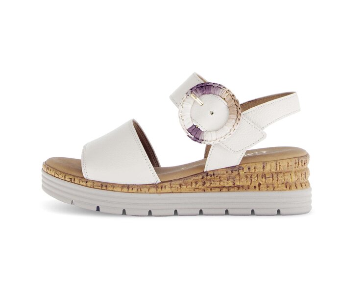 Platåsandaler creme #0
