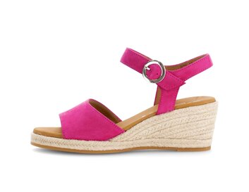 Keilsandalette pink
