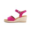 Sandaleno met sleehak roze