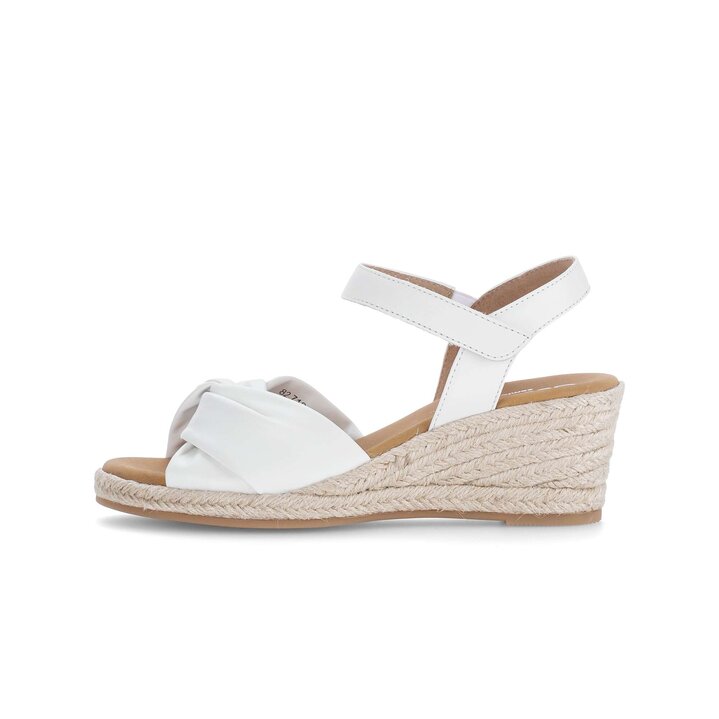 Sandalo con zeppa bianco #0