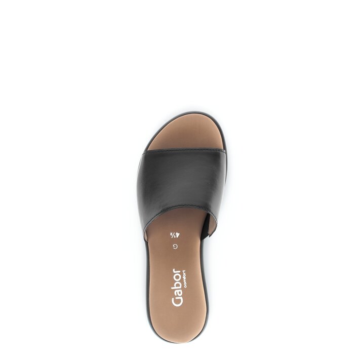 Pantolette schwarz #5