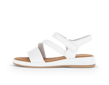 Riemchensandale weiß