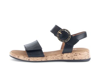 Sandale à bride noir