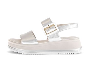 Plateau Sandale silber