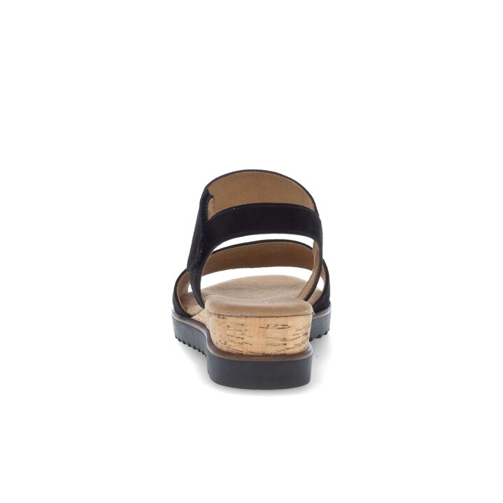 Plateau Sandale schwarz #3