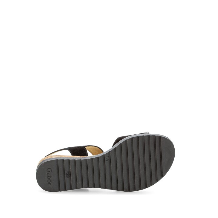 Plateau Sandale schwarz #4