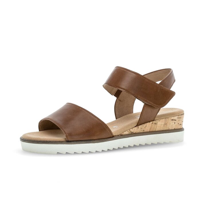 Platåsandaler brun #2