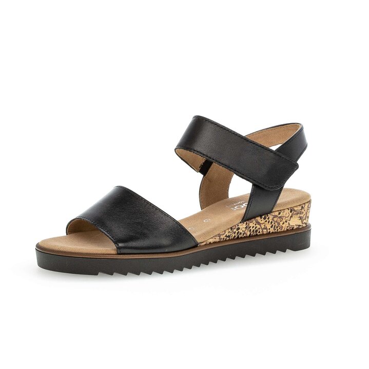 Platåsandaler svart #2