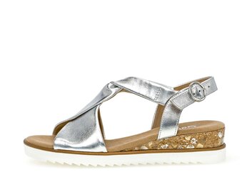 Plateau Sandale silber