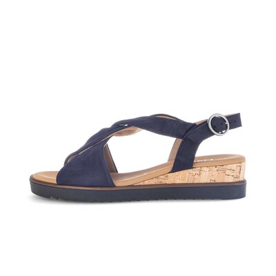 Kilsandaletter blå