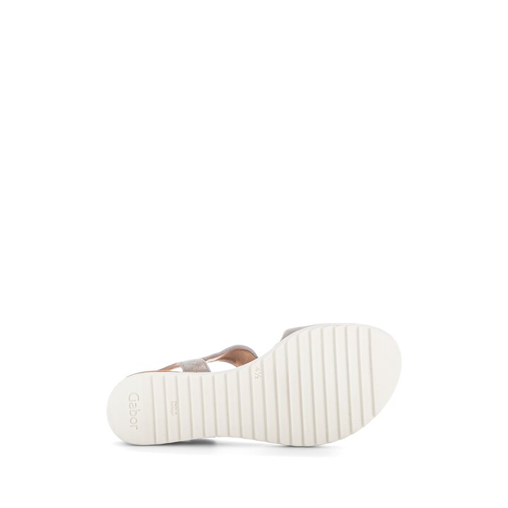 Keilsandalette beige #4